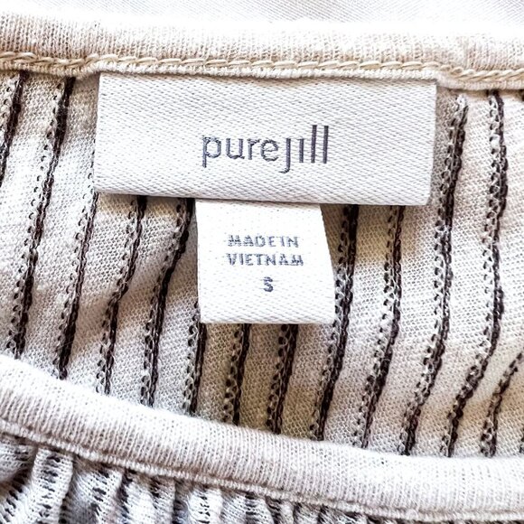 Pure Jill Linen Blend Lagenlook Top - Picture 6 of 10